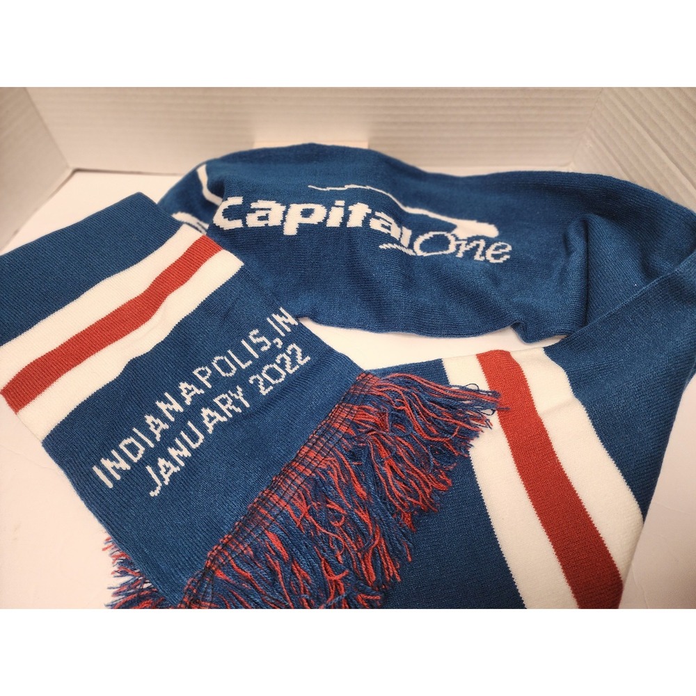 Captial One Indianapolis January 2022 Football Scarf Super Bowl‎